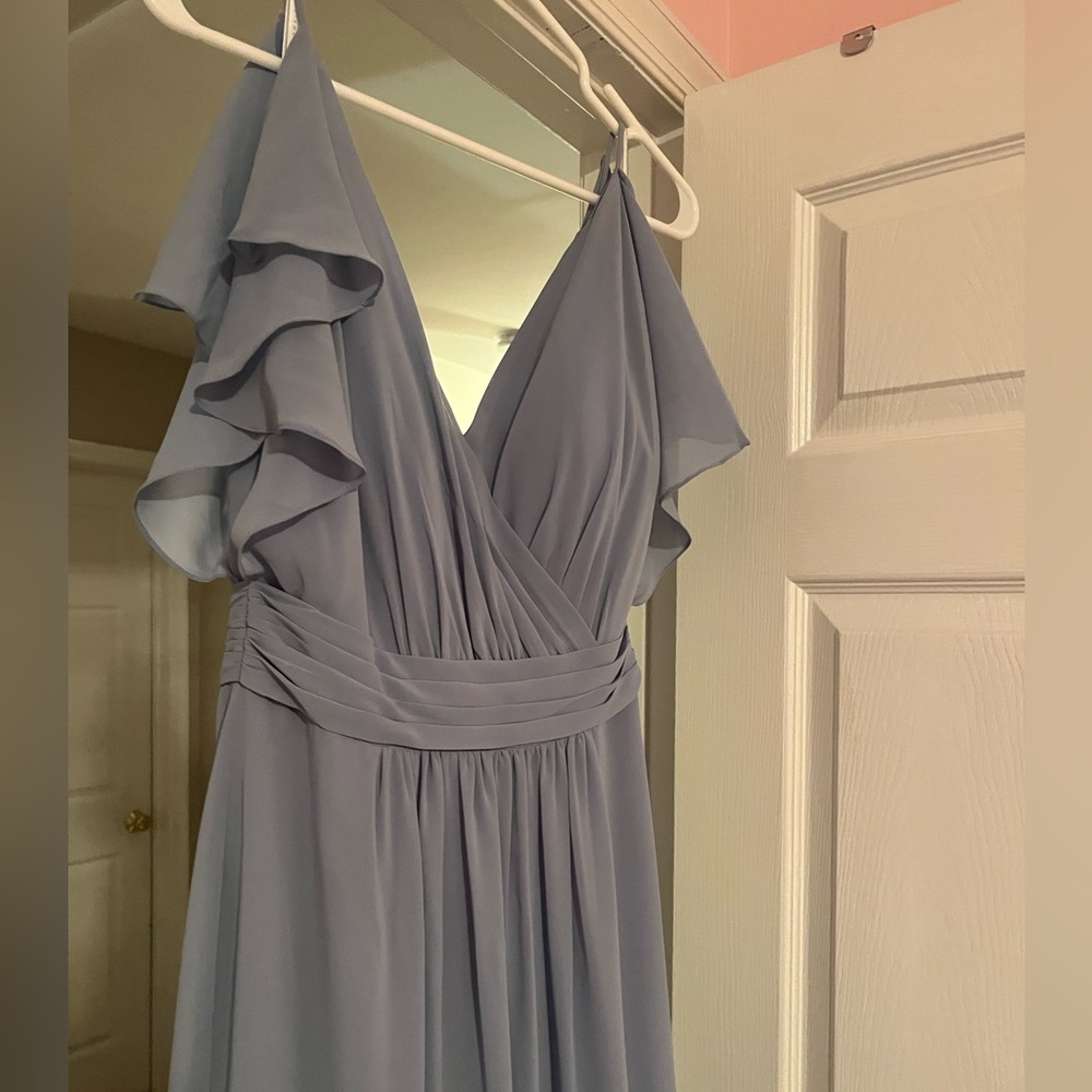 Formal Gown - Light blue full length dress
